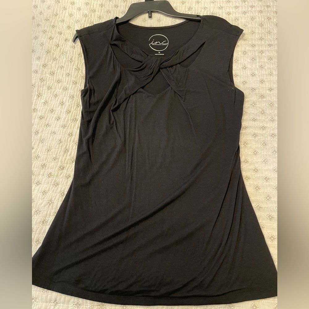 INC Black Women’s Tank Top